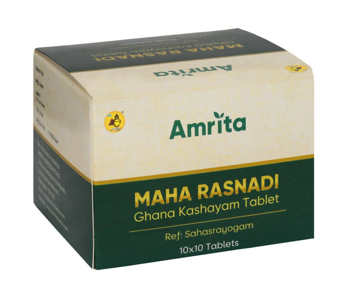 Amrita Maha Rasnadi Ghana Kashayam Tablets