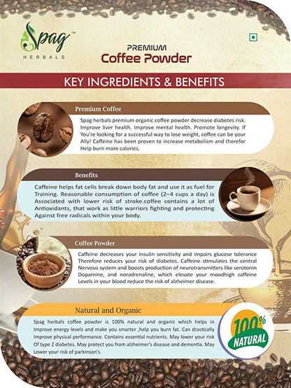 Spag Herbals Premium Instant Chocolate Coffee Powder