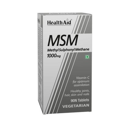 HealthAid MSM 1000 mg Tablets - BUDEN