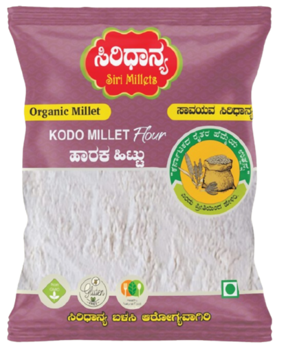 Siri Millets Organic Kodo Millet Flour (Haraka Atta) -  USA, Australia, Canada 