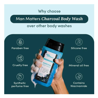 Man Matters Charcoal Body Wash