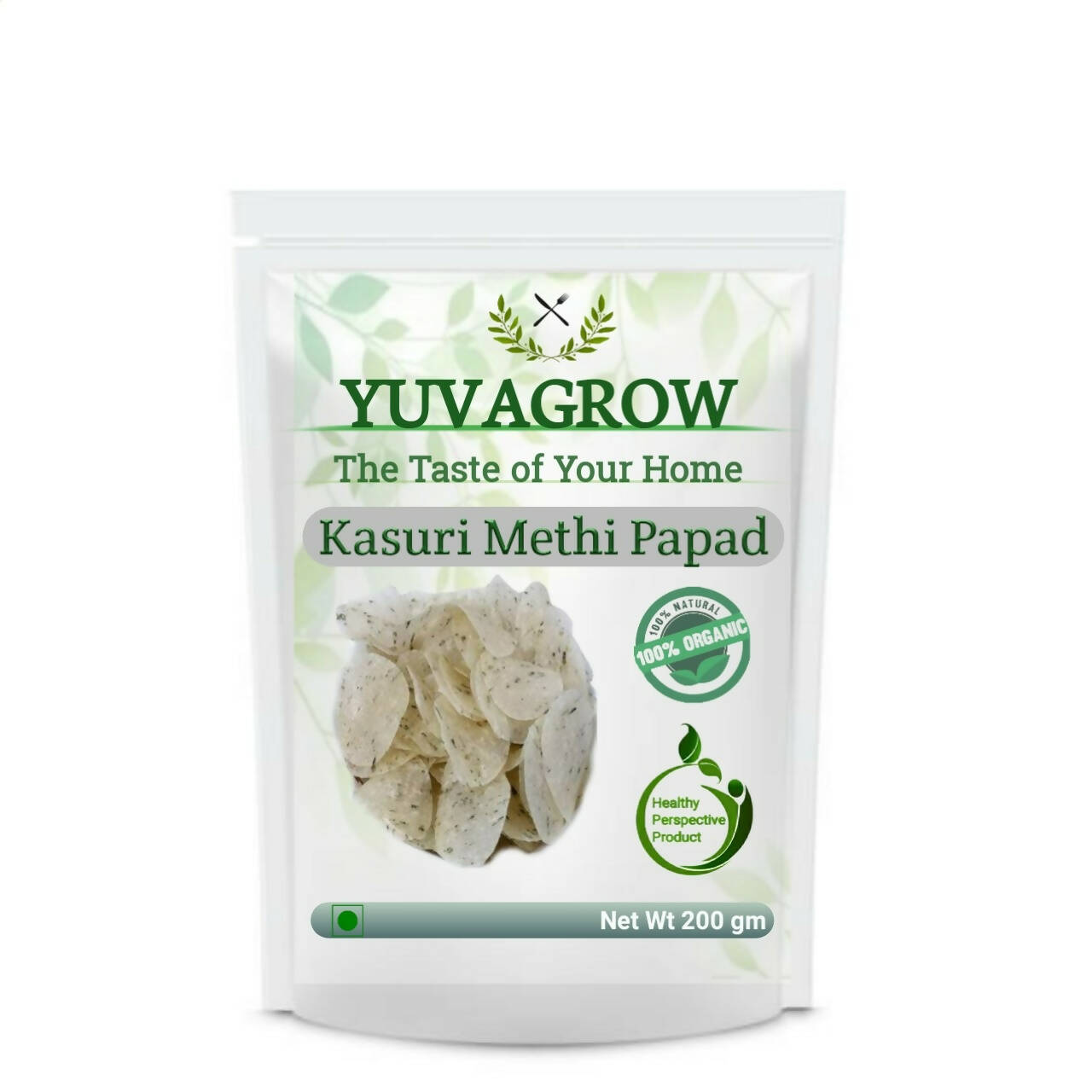 Yuvagrow Kasuri Methi Papad - buy in USA, Australia, Canada