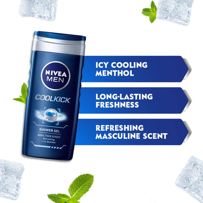 Nivea Men Cool Kick Shower Gel