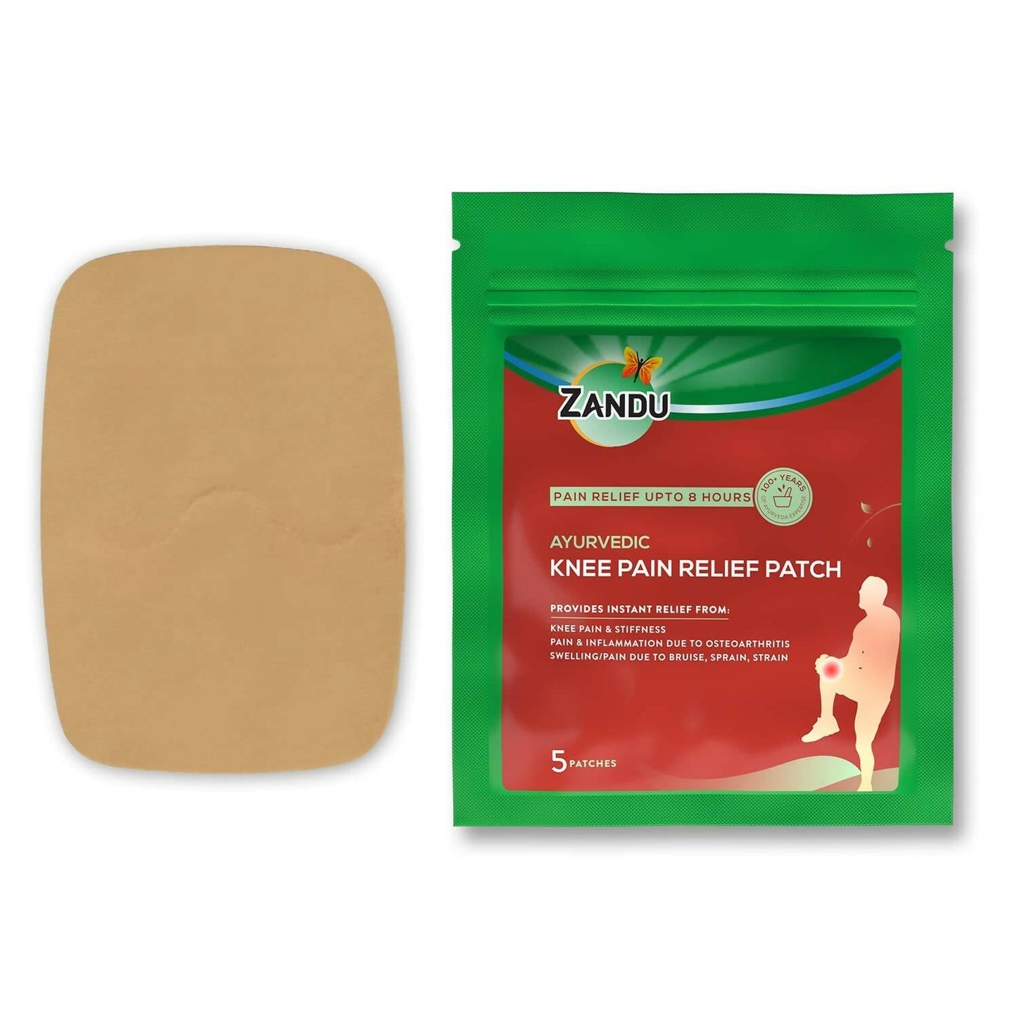 Zandu Ayurvedic Knee Pain Relief Patch - BUDEN