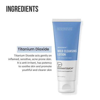 Dermatouch Sensiskin Mild Cleansing Lotion for Sensitive Skin