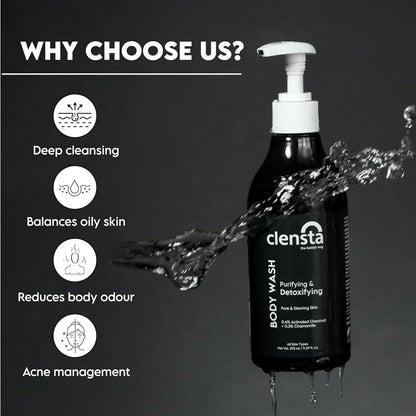 Clensta Purifying & Detoxifying Body Wash