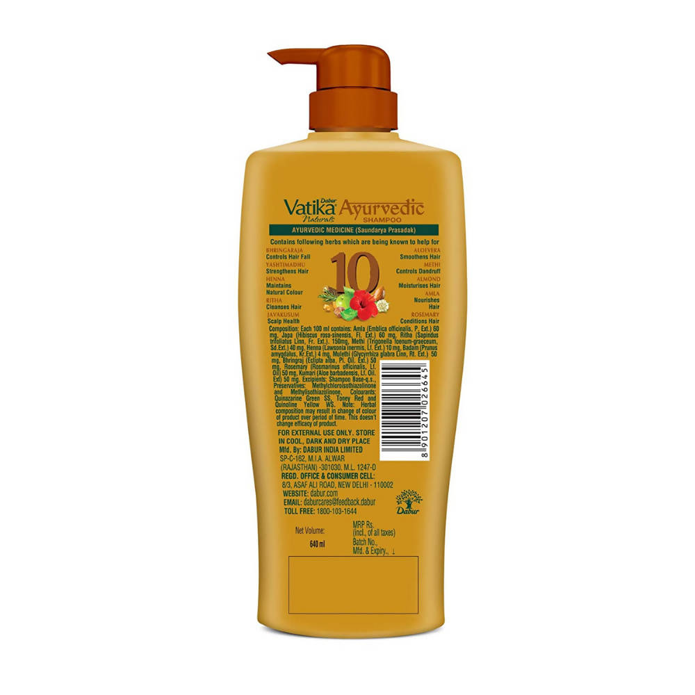 Dabur Vatika Ayurvedic Shampoo