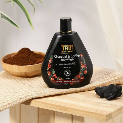 Tru Hair & Skin Charcoal & Coffee Body Wash