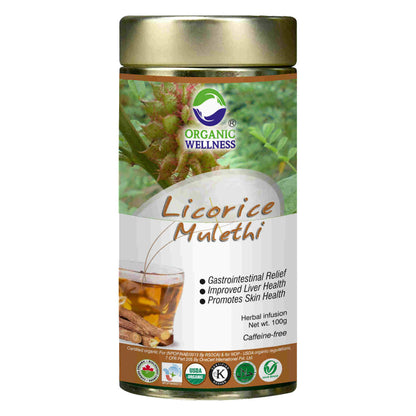 Organic Wellness Licorice Tea Tin Pack - BUDNE