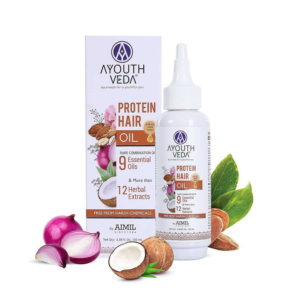 Ayouthveda Protien Hair Oil - Buy in USA AUSTRALIA CANADA