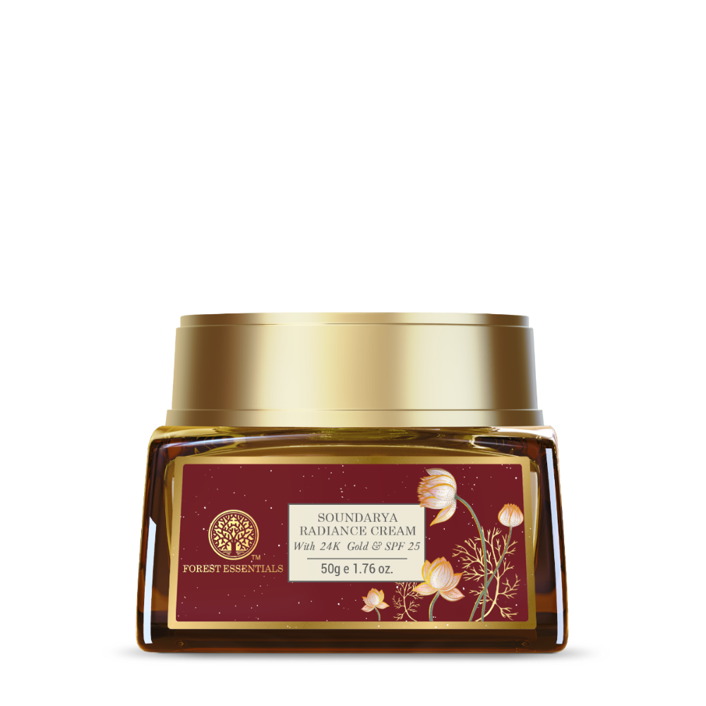 Forest Essentials Soundarya Radiance Cream With 24K Gold & SPF25