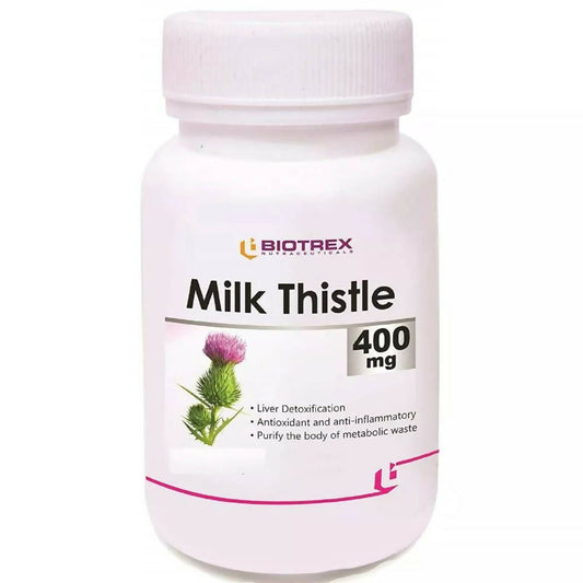 Biotrex Milk Thistle 400mg Capsules