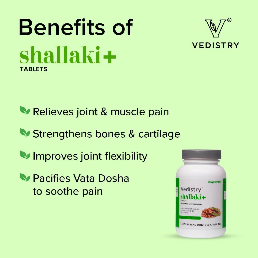 Vedistry Shallaki+ Tablets