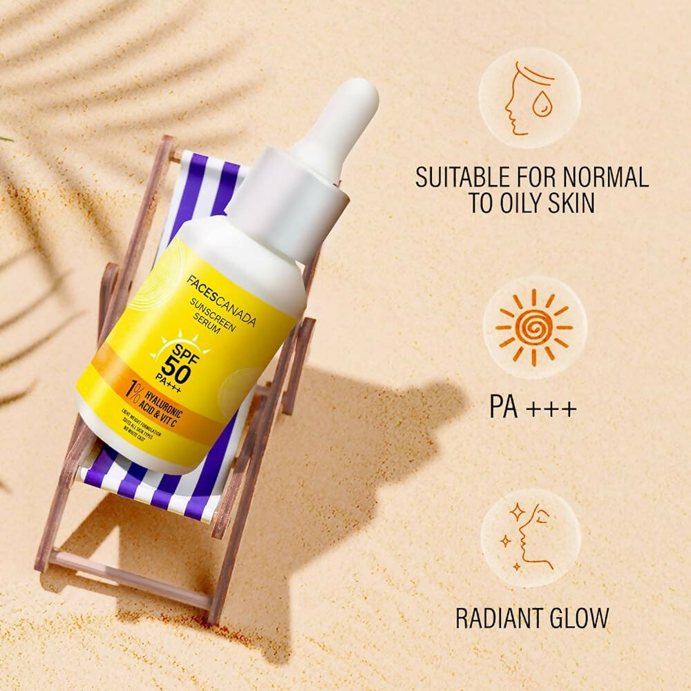 Faces Canada Sunscreen Serum SPF 50 PA+++