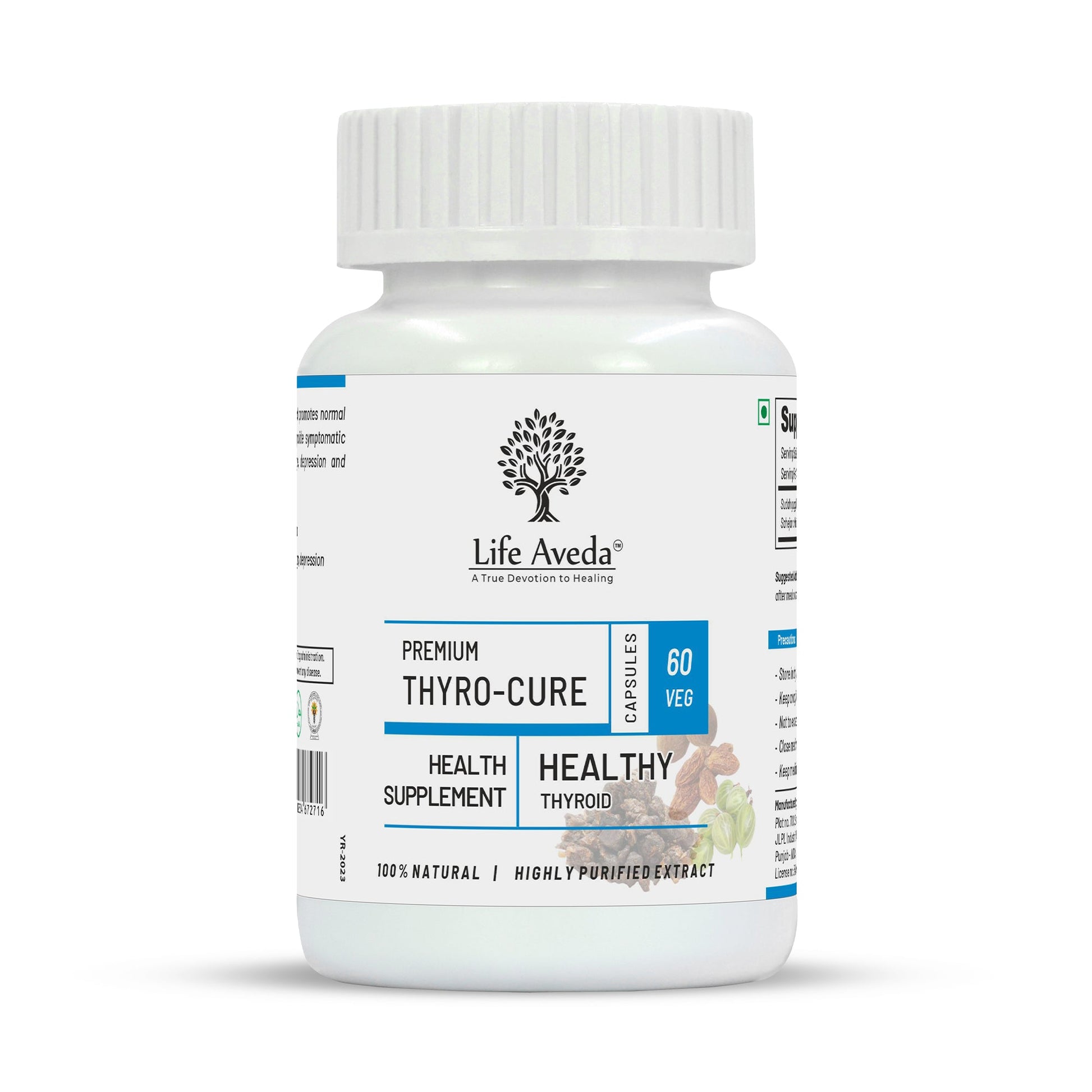 Life Aveda Premium Thyro-Cure Capsules -  usa australia canada 