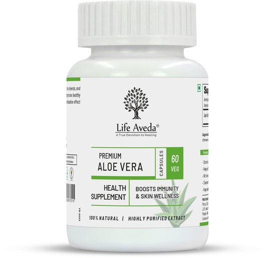 Life Aveda Premium Aloe Vera Capsules - usa canada australia