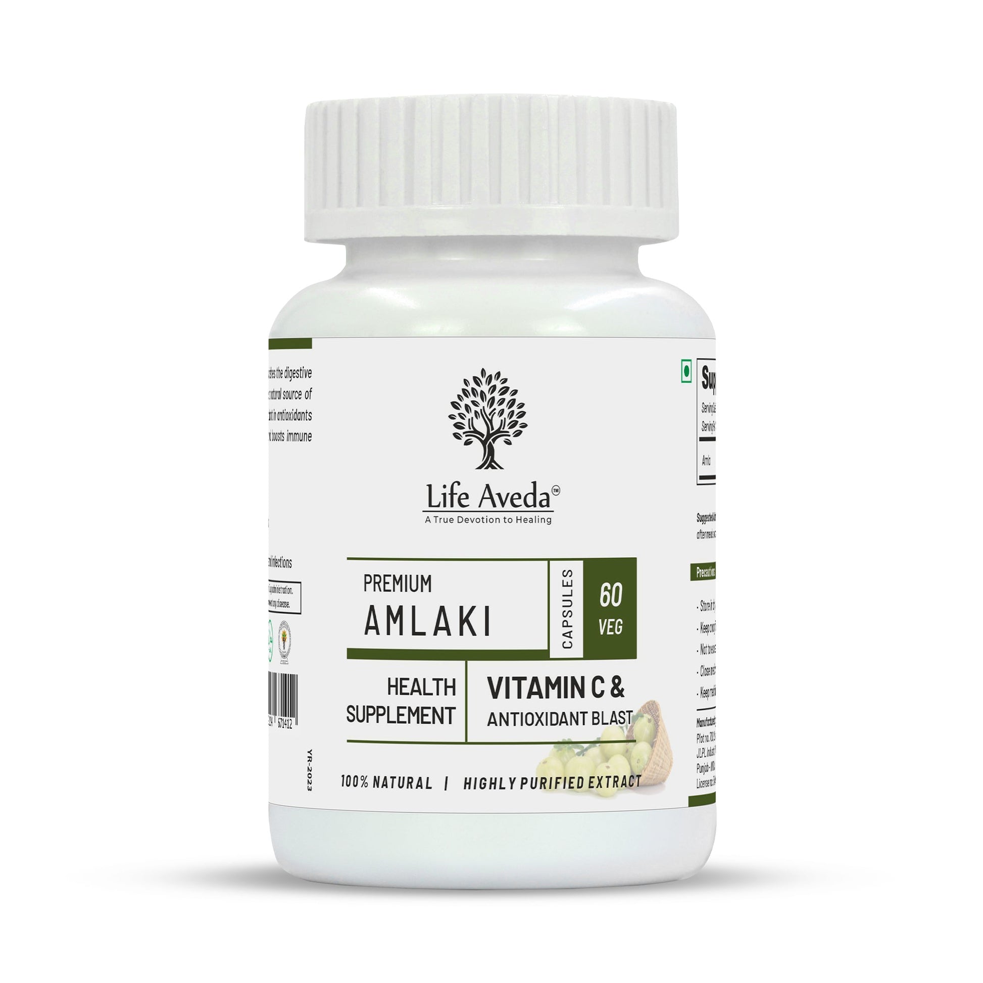 Life Aveda Premium Amlaki Capsules -  usa australia canada 