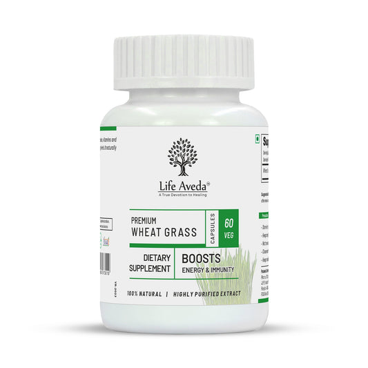 Life Aveda Premium Wheat Grass Capsules -  usa australia canada 