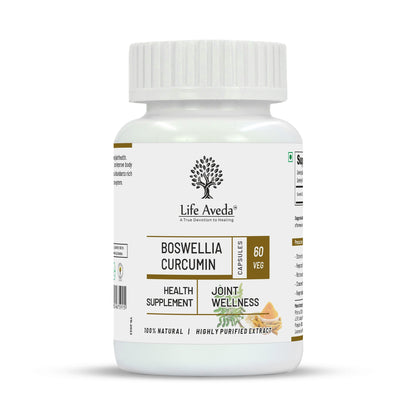 Life Aveda Bosswellia Curcumin Capsules -  usa australia canada 