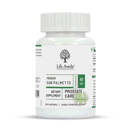 Life Aveda Premium Saw Palmetto Capsules -  usa australia canada 