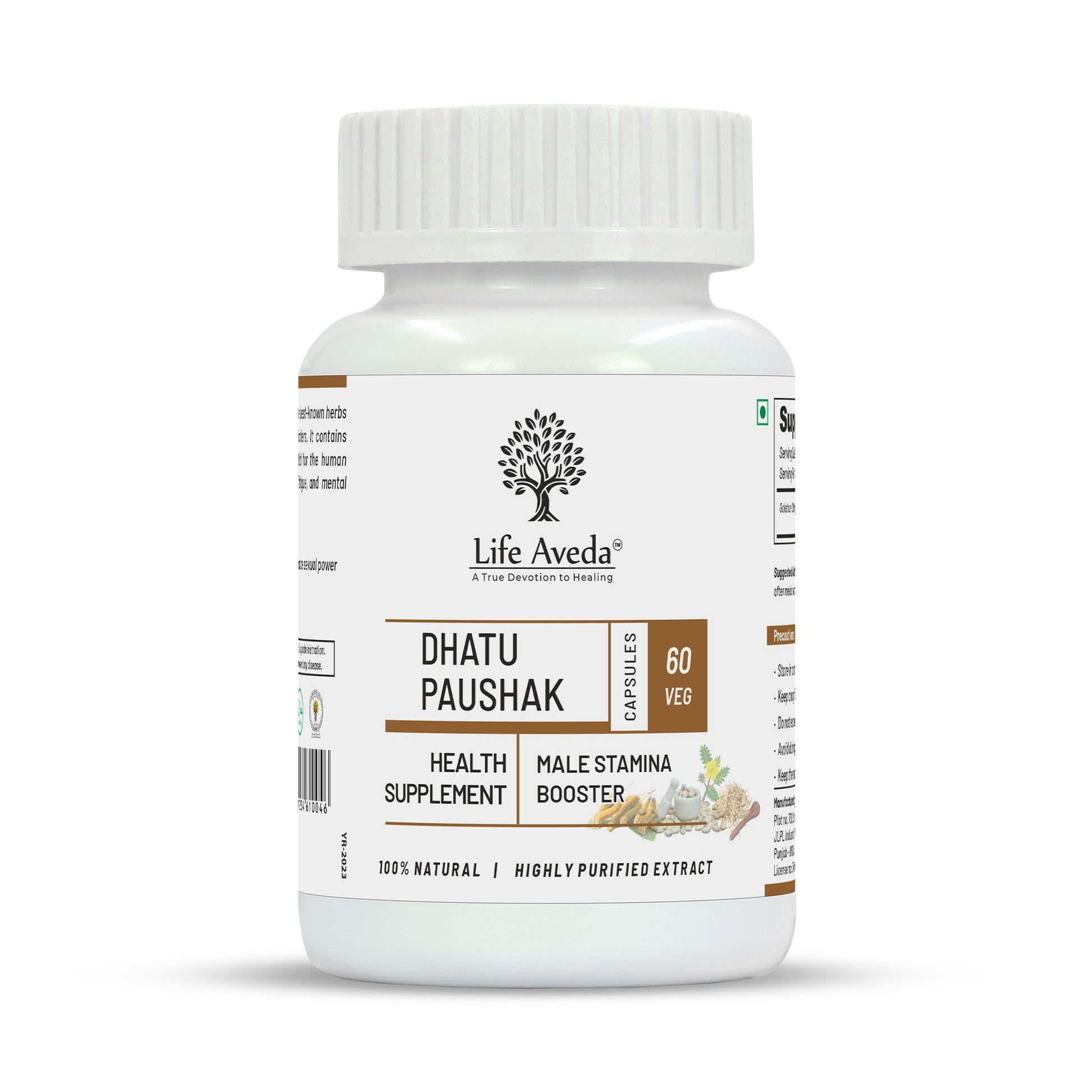 Life Aveda Dhatu Paushak Capsules -  usa australia canada 