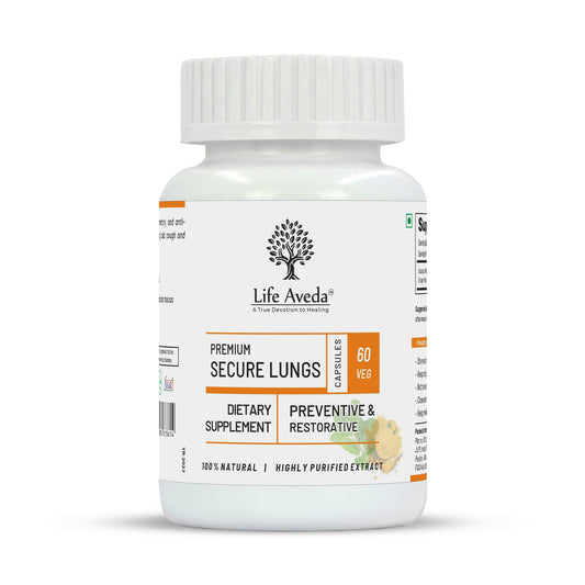 Life Aveda Premium Secure Lungs Capsules -  usa australia canada 