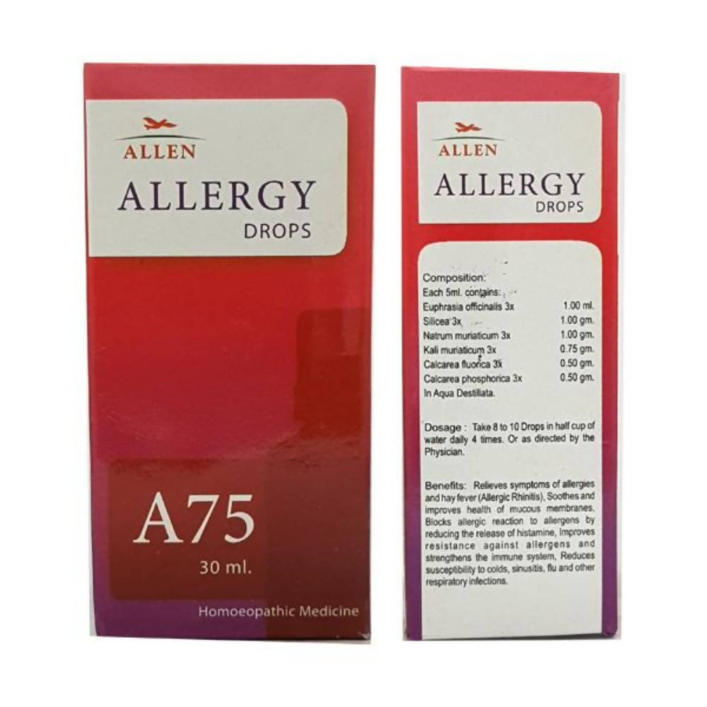 Allen Homeopathy A75 Allergy Drops