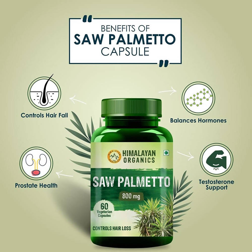 Himalayan Organics Saw Palmetto Capsules