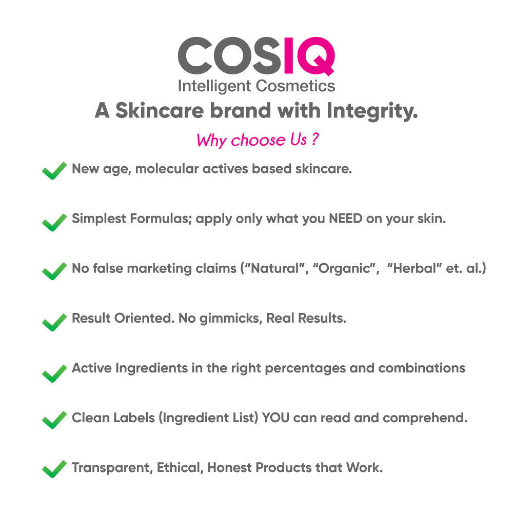 Cos-IQ Niacinamide Vitamin B3-5% Face Serum for Ultra Sensitive Skin