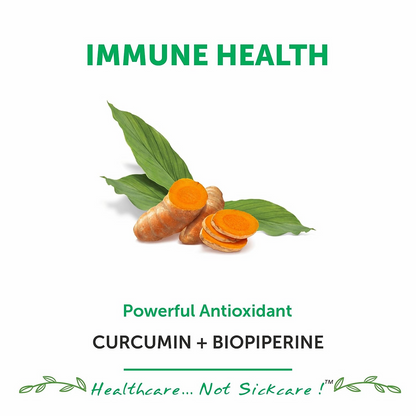 Bliss Welness Curcumin Biopiperine Tablets