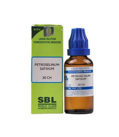 SBL Homeopathy Petroselinum Sativum Dilution 30 CH