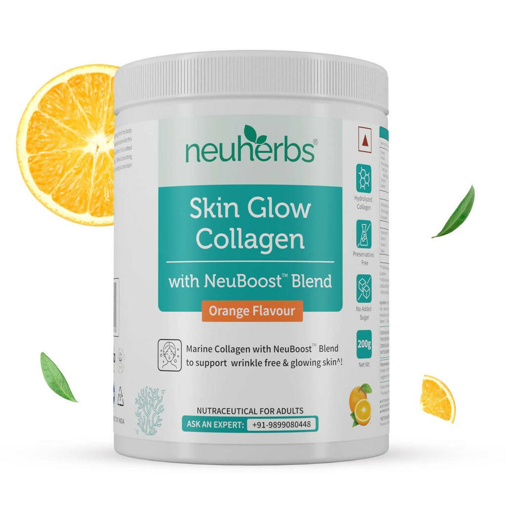 Neuherbs Skin Glow Collagen Powder with NeuBoost Blend - BUDNE