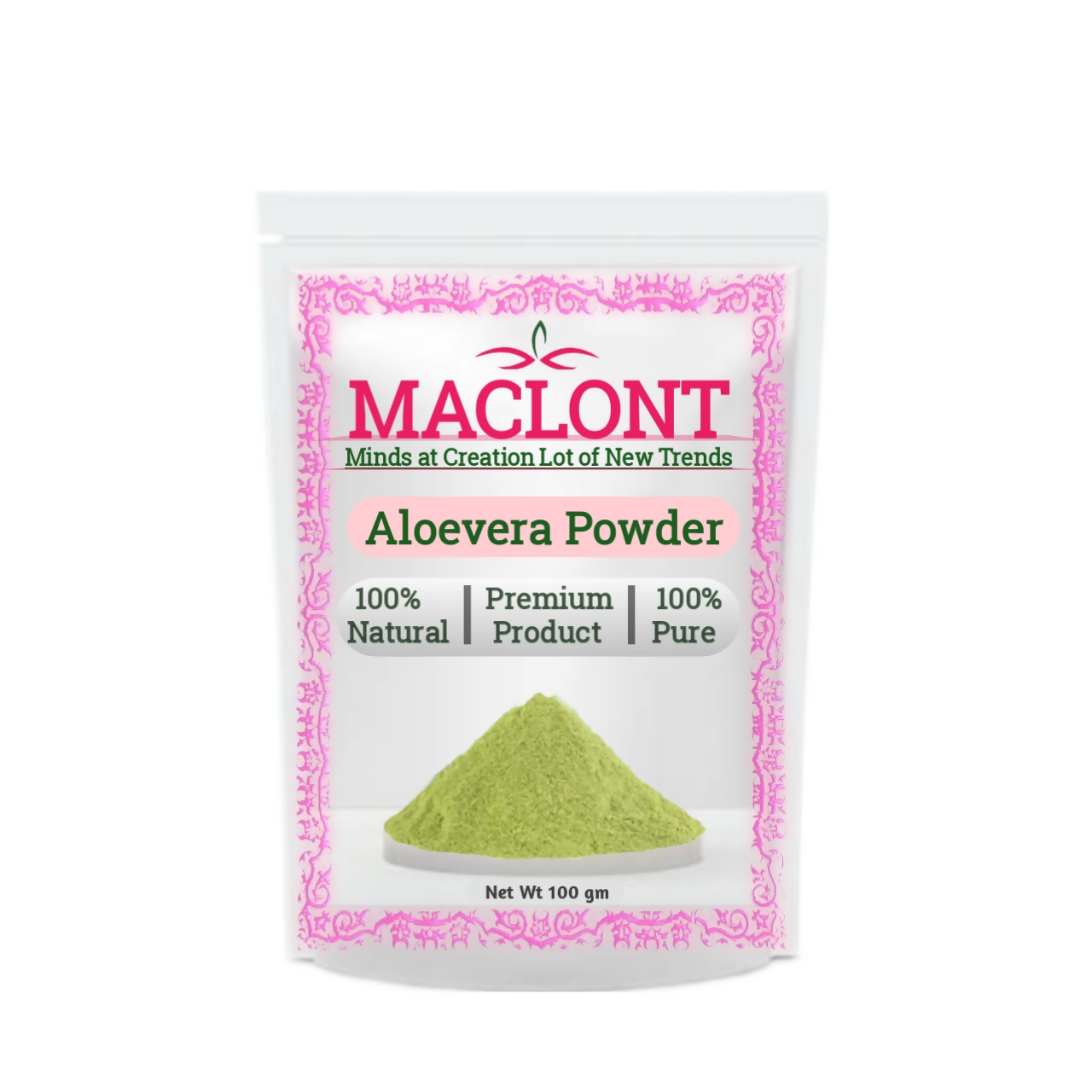 Maclont Aloevera Powder - 100GM