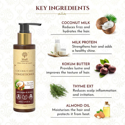 Khadi Essentials Coconut Milk Conditioner