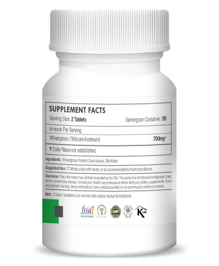 H&C Herbal Wheatgrass Tablets