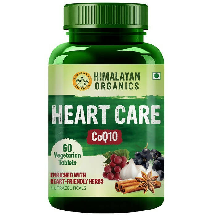 Himalayan Organics Heart Care CoQ10 Tablets -  usa australia canada 