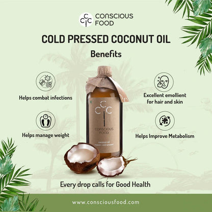 Conscious Food Organic Coconut Oil