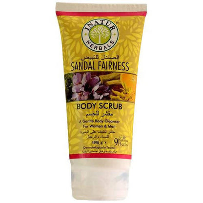 Inatur Sandal Fairness Body Scrub