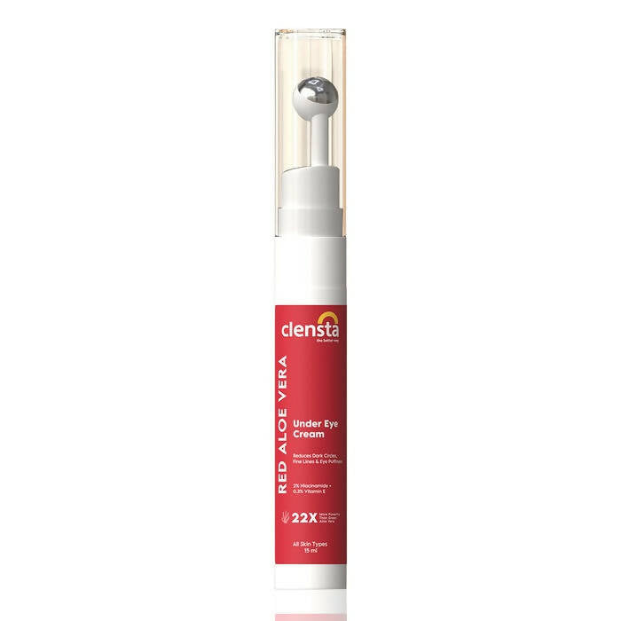 Clensta Red Aloe Vera Under Eye Cream - usa canada australia