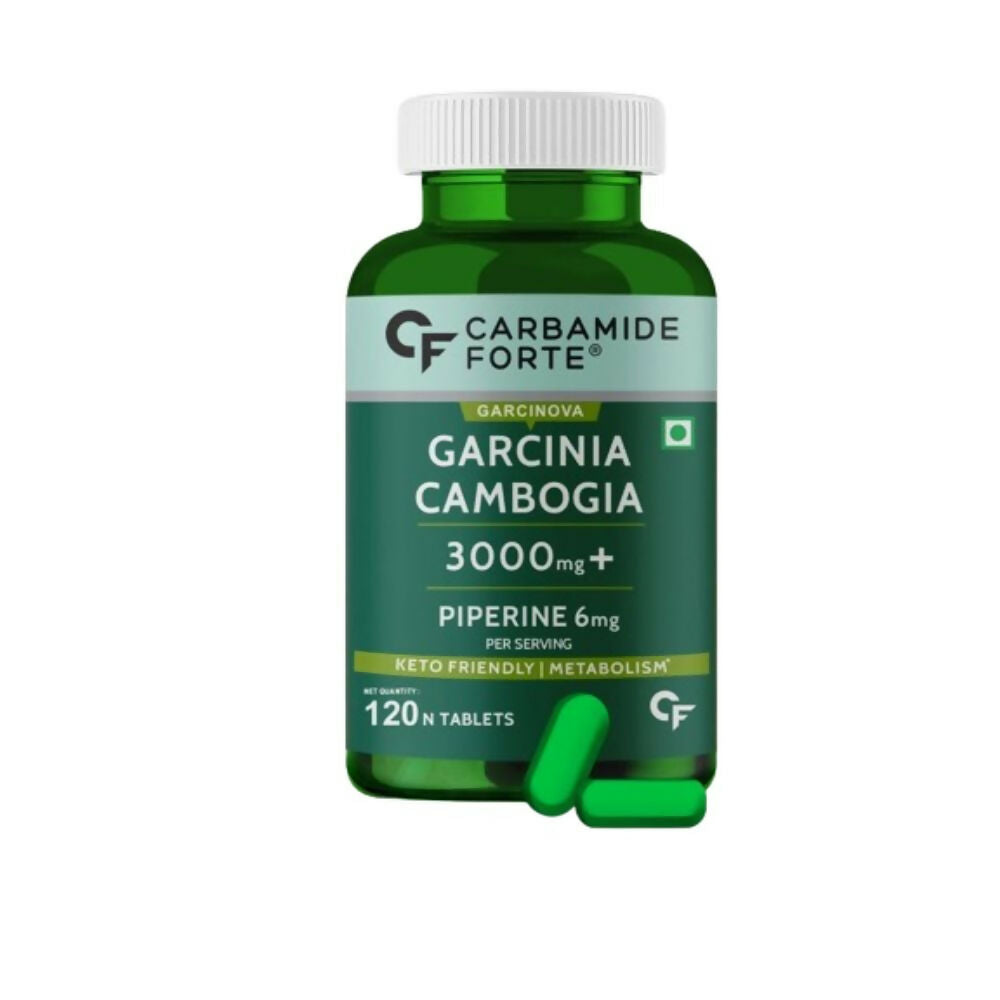 Carbamide Forte Garcinia Cambogia 3000mg Tablets with 6mg Piperine