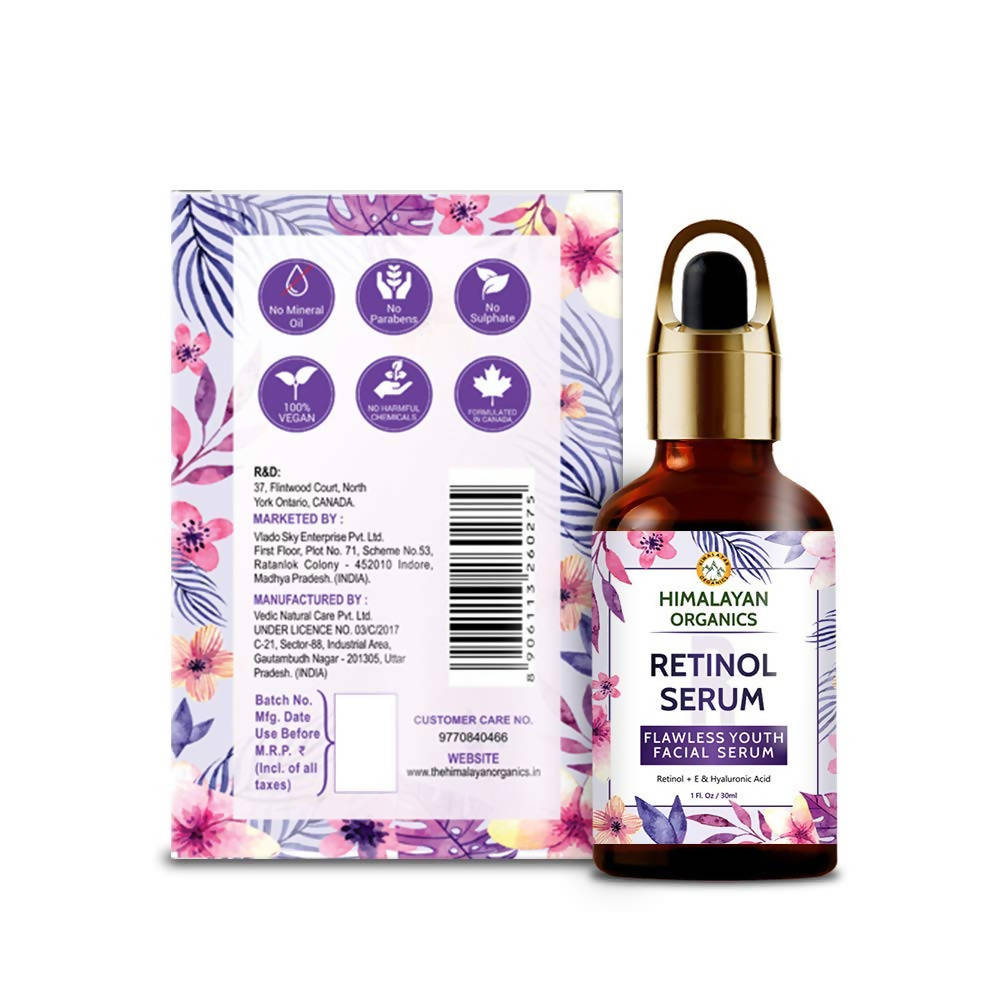 Himalayan Organics Retinol Serum Flawless Youth Facial Serum