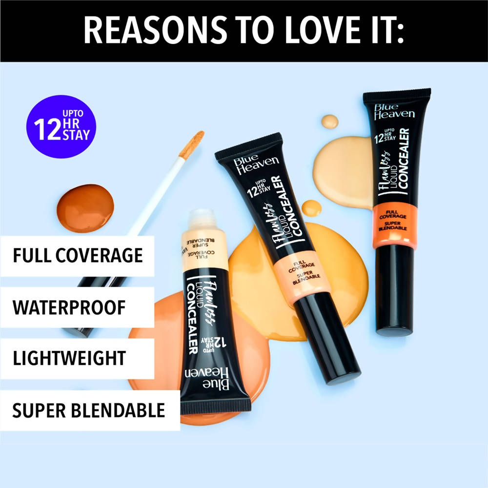 Blue Heaven Flawless Liquid Concealer Honey