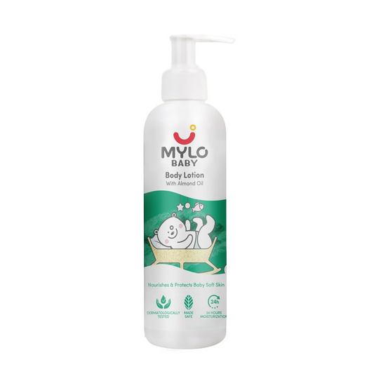 Mylo Baby Lotion Long Lasting 24 Hours Moisturization Soothes Dryness