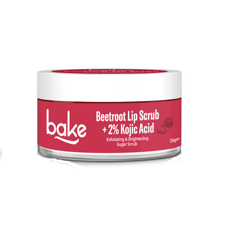 Bake 2% Kojic Acid Beetroot Lip Scrub For Dark Lips & Pigmentation