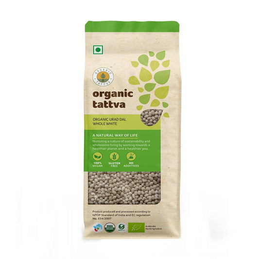 Organic Tattva Urad Dal Whole White - 1KG