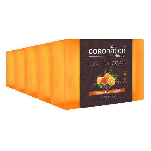 Coronation Herbal Orange & Grapefruit Luxury Soap - usa canada australia