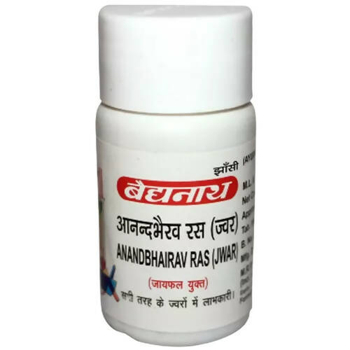 Baidyanath Jhansi Anand Bhairav Ras (Jwar) Tablets - BUDNE