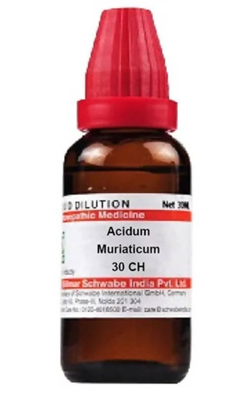 Dr. Willmar Schwabe India Acidum Muriaticum Dilution