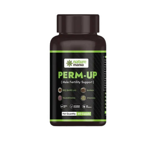 Nature Mania Perm-Up Capsules (Male Sperm Count Booster) -  USA 