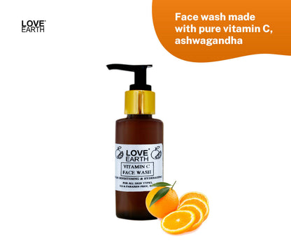 Love Earth Vitamin ??? C Face Wash